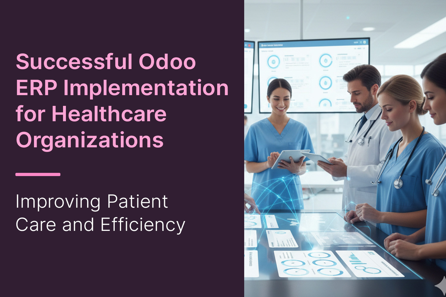 Successful Odoo ERP Implementation for Healthcare Organizations: Improving Patient Care and Efficiency