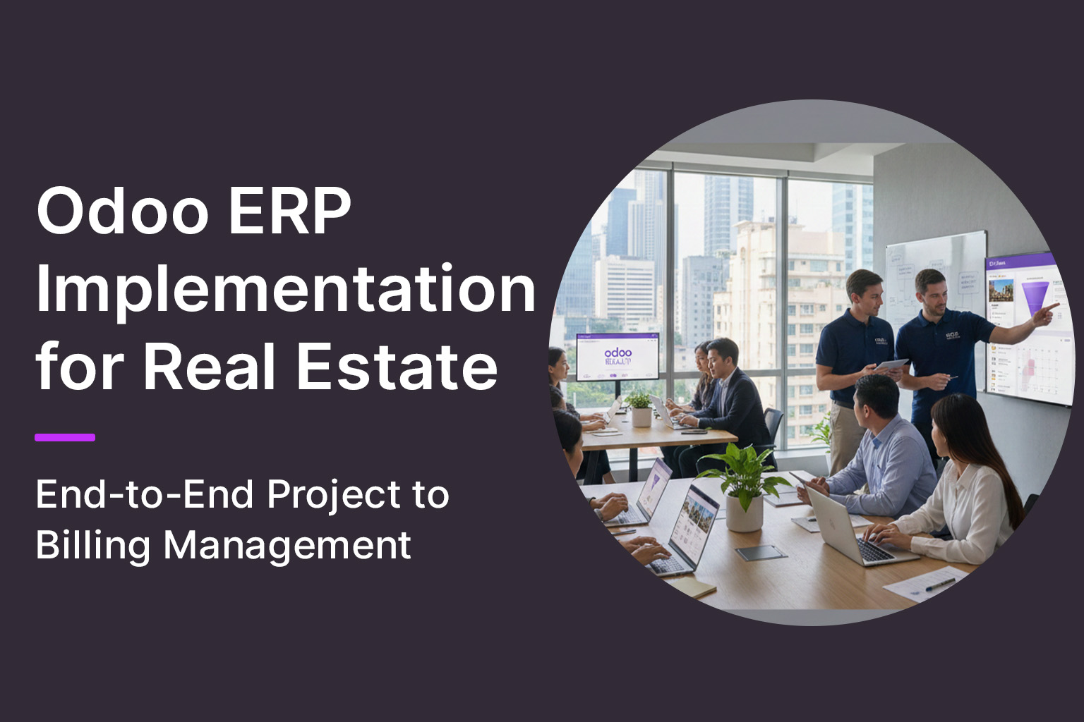 Odoo ERP Implementation for Real Estate