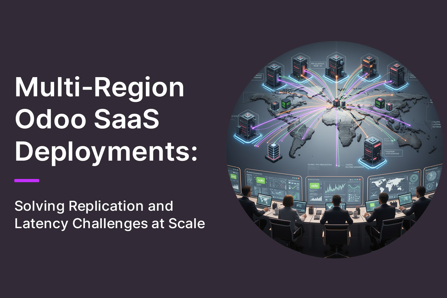 Multi-Region Odoo SaaS Deployments: Solving Replication and Latency Challenges at Scale